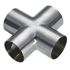 Крестовина нержавеющая проходная 12Х18Н9Т 36 мм ГОСТ 13967-74